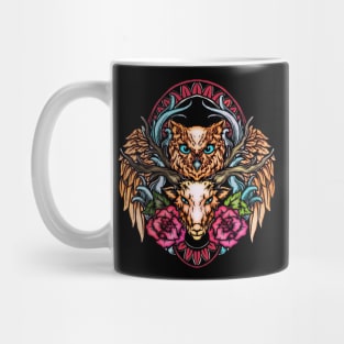 Awesome colorful owl Mug